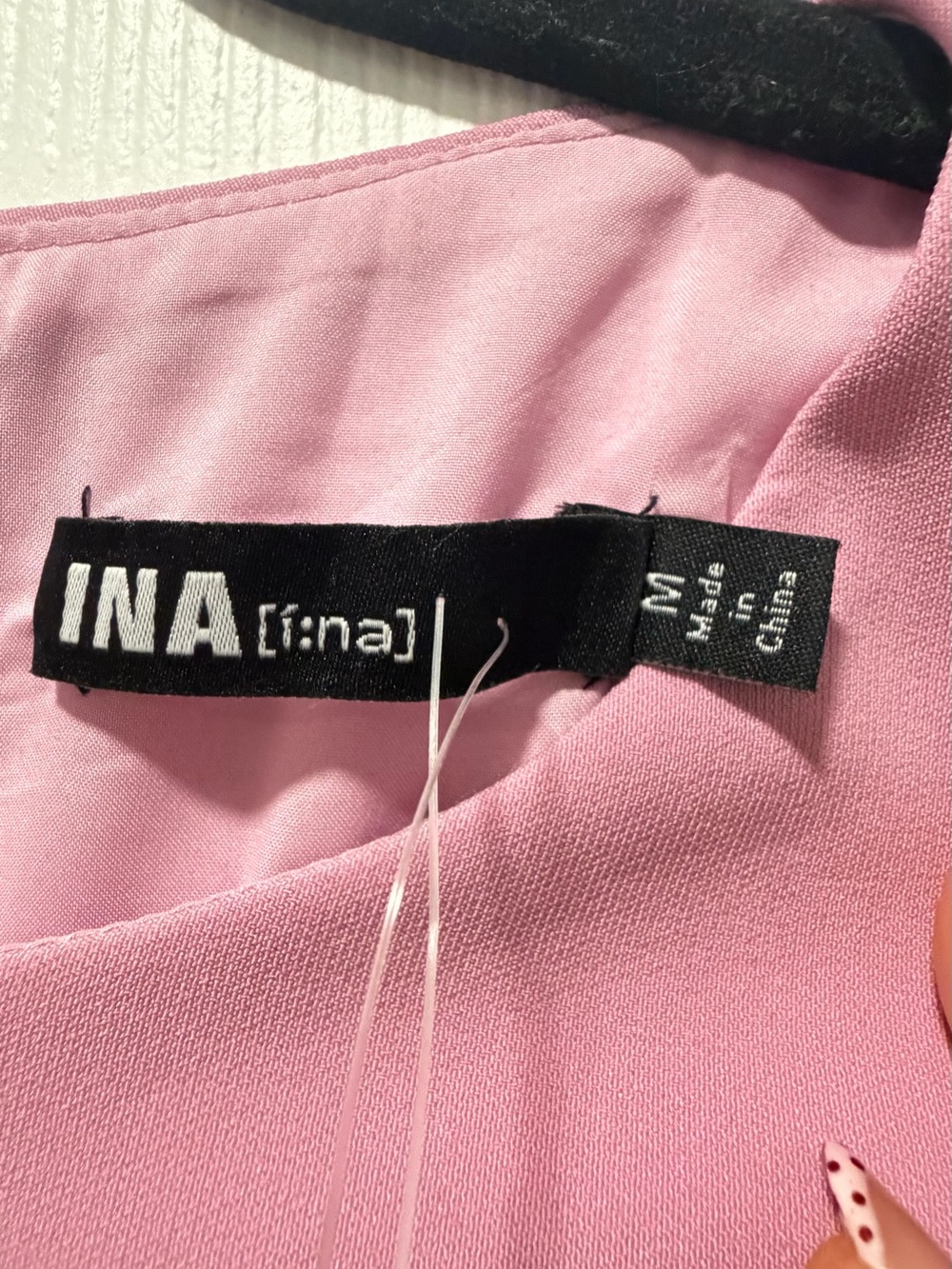 NWOT Ina Pink Sleeveless Shift Dress with Front Bow Details - Picture 2 of 4